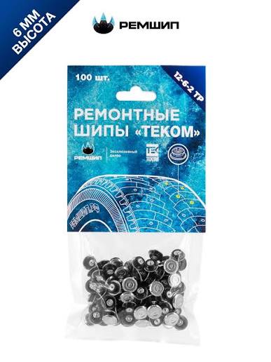 Шип 12-6-2ТР упаковка (100 шт.) ТЕКОМ