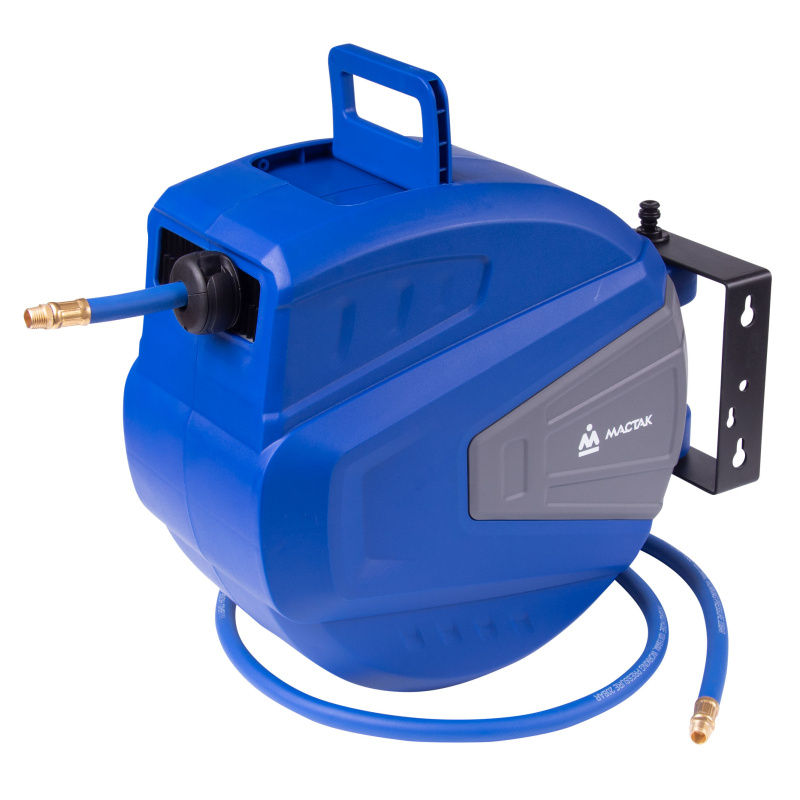 МАСТАК Шланг пневматический на автоматической катушке 10х14,5 мм, 15 м, 1/4 М 681-10115HR