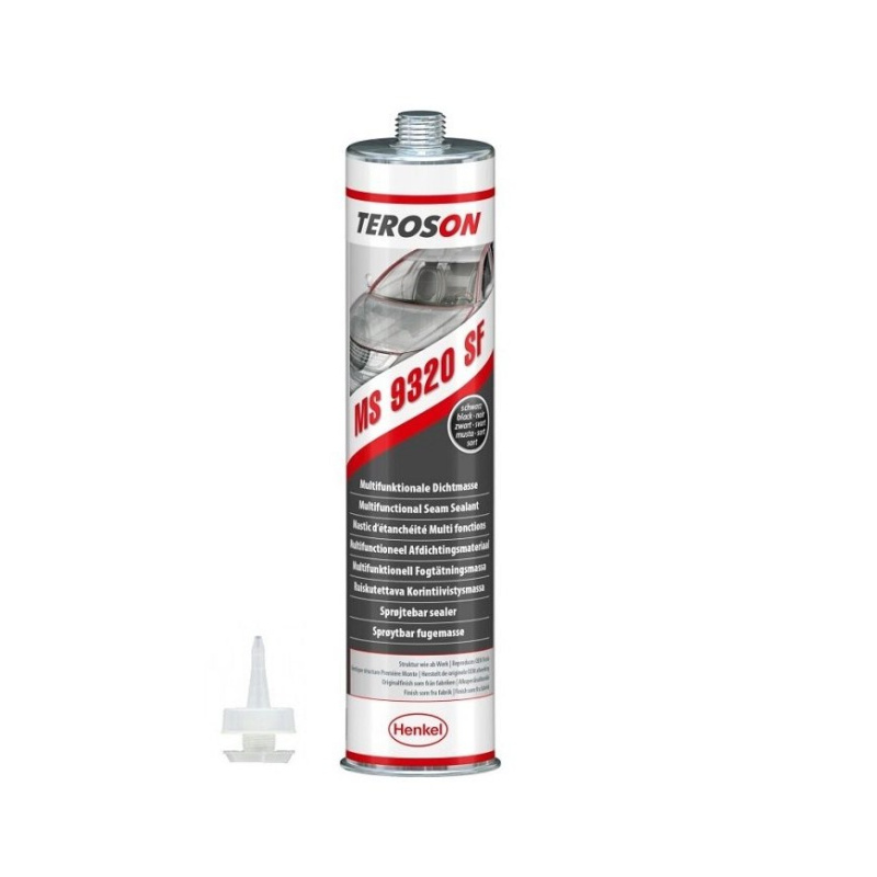 Герметик для швов распыляемый 310 мл. Teroson MS 9320 SF BK черный 2558392 (1370739)