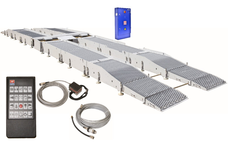 Тормозной стенд роликовый, г/п 13 т. ГАРО СТС-13У-СП-14