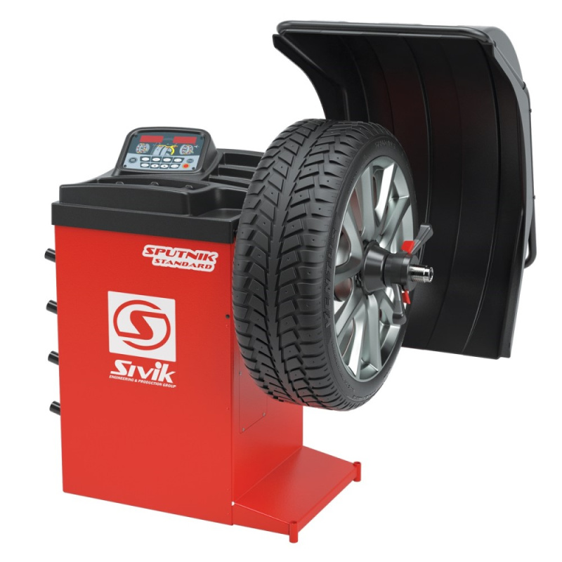 Балансировочный станок СИВИК СБМК-60 СТ Sputnik Standart (красный), 26" d (Россия)