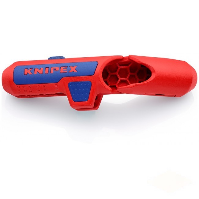 Универсальный инструмент для удаления оболочки кабеля KNIPEX ErgoStrip® 135 mm  KN-169501SB