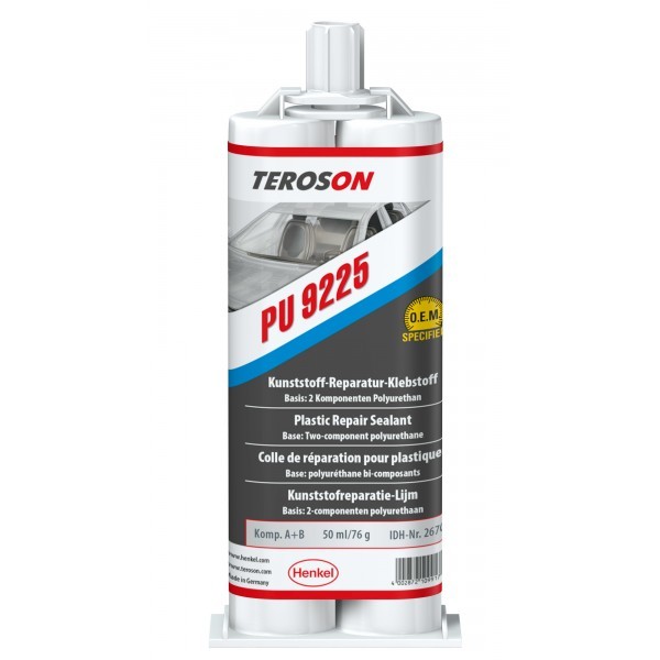 Клей для ремонта пластика 50 мл TEROSON PU 9225 DC EGFD  267081