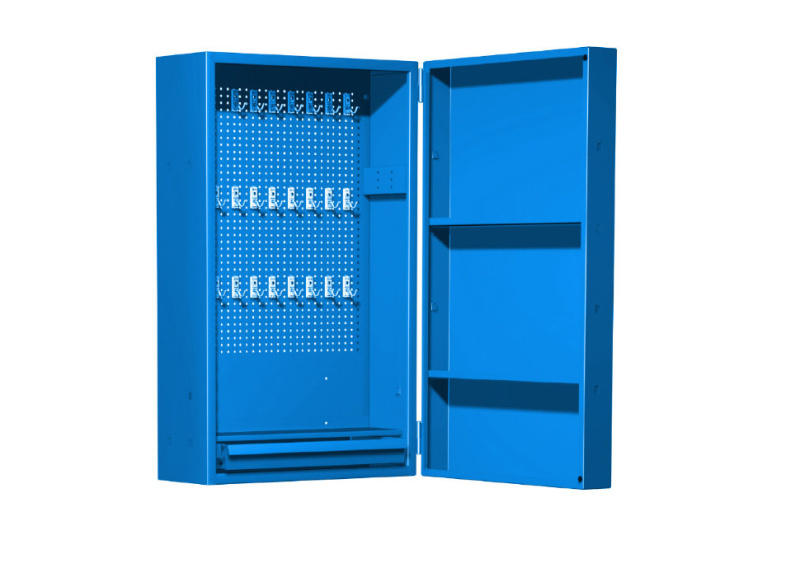 Шкаф инструмент. навесной,серии «Стандарт» с 1 ящиком+компл. крючков для инструмента 03.001S-5015