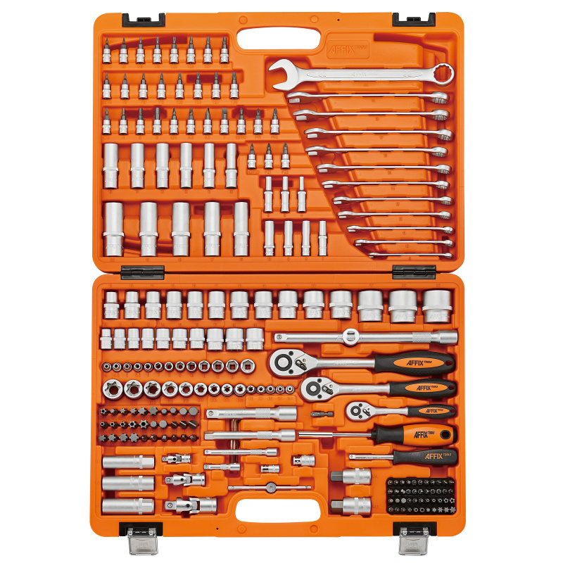 НАБОР ИНСТРУМЕНТОВ УНИВЕРСАЛЬНЫЙ, 216 ПРЕДМЕТОВ AFFIX AF01215C