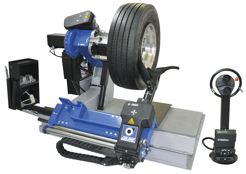 Шиномонтажный автоматический станок 2-х скоростной для колес грузовых автомобилей Giuliano S560
