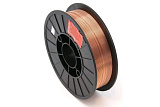 Проволока сварочная омедненная ER70S-6 d0.8 (пластик, 5кг Россия)  Foxweld 8012