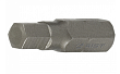 Бит шестигран. 8.0мм 1/4", L=25мм, S2, (упаковка 10 шт) AIST 1122508H