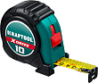Рулетка 10м / 25мм KRAFTOOL NYLON с ударостойким обрезиненным корпусом
