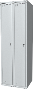 Шкаф раздевальный двухсекционный серии "Standart"  03.322-7035