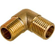 Уголок для компрессора резьба наружная  1/4" латунь