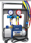 Заправочная станция ручная для систем кондиционирования ТехСтенд АС1200